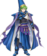 Resplendent Merric as he appears in Fire Emblem Heroes.