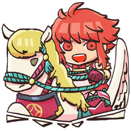 Hinoka from the Fire Emblem Heroes guide.