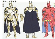 Concept artwork of the male Holy Knight class from Fire Emblem: Three Houses.