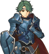 Portrait d'Alm (Héros) dans Echoes: Shadows of Valentia