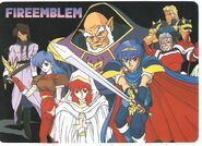 Official artwork of some of the characters.