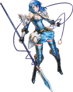 Catria's DLC artwork for Fire Emblem: Awakening