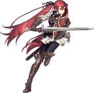 Artwork of Selena from Fire Emblem Heroes by Zaza.