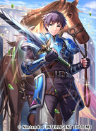 Artwork of Noah in Fire Emblem 0 (Cipher) by Sachie.