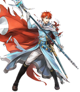 Artwork of Eliwood (Marquess Pherae) from Fire Emblem Heroes by Sachiko Wada.