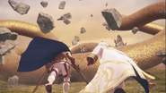 Kiran and Alfonse in the Book VII opening cinematic.