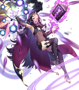 Artwork de Nyx en Fire Emblem Heroes por Kousei Horiguchi.