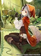 Artwork of Velouria in Fire Emblem 0 (Cipher) by Tetsu Kurosawa.