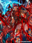 Artwork of Ike for Fire Emblem 0 (Cipher) by Senri Kita.