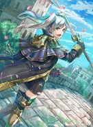 Artwork of Female Robin in Fire Emblem 0 (Cipher) by BISAI.