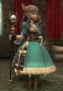 Sumia's battle model as a Cleric in Awakening.