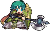 Ephraim's sprite as a Sacred Twin Lord in Heroes.