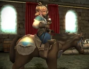 Lissa's battle model as a Troubadour in Awakening.