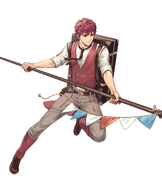 Artwork of Lukas (A Time for Picnics) from Heroes by cuboon.