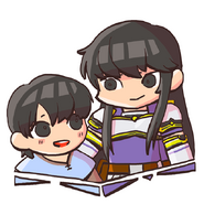 Shannan and Ayra from the Fire Emblem Heroes guide.