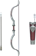 FESoV Steel Bow concept.png (165 KB) Concept artwork of the Steel Bow from Fire Emblem Echoes: Shadows of Valentia.