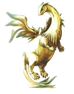 An illustration of the Divine Dragon from The Making of Fire Emblem 25th Anniversary Book.