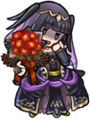 Tharja's sprite as the Obsessive Bride in Heroes.