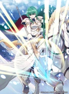 Ilustración de Pamela en Fire Emblem 0 (Cipher) por 40hara.