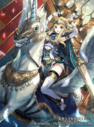 Artwork of Clair in Fire Emblem 0 (Cipher) by Kawasumi.