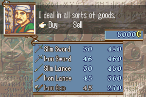 FE8 Armory Menu