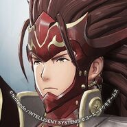 Avatar de Ryoma publicado el 17 de septiembre de 2017 junto al de Xander. Junto al de su rival, se trata del tercero de los avatares publicados como regalo.