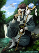 Ilustracion de Azama en Fire Emblem 0 (Cipher) por Ippe Soeta