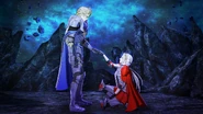 Edelgard and Dimitri in Zahras.