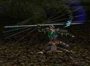 Emil's battle model as a Halberdier in Path of Radiance.