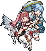 Dear's Two-Piece Marianne and Hilda's sprite from Heroes.