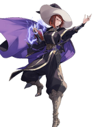 Artwork de Miriel en Fire Emblem Heroes por Hirooka Masaki.