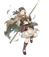 Artwork of Mozu from Fire Emblem Heroes by kawasumi.