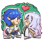 Sigurd and Deirdre from the Fire Emblem Heroes guide.