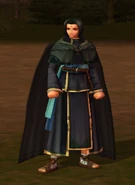 Soren's unique Mage model from Path of Radiance.