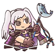 Female Robin from the Fire Emblem Heroes guide.