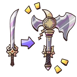 The Whirling Grace and the Balmung from the Fire Emblem Heroes guide.