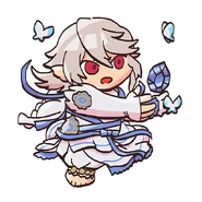 Male Corrin from the Fire Emblem Heroes guide.