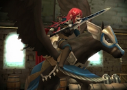 Cordelia as a Dark Flier.