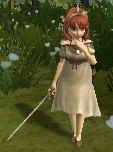 Celica's battle model as a Girl.