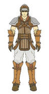 Concept artwork of the Fighter class from Radiant Dawn.