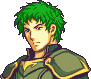 Kyle's portrait in The Sacred Stones.