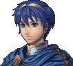 Young Marth portrait from the Prologue of Shadow Dragon.