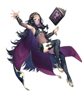 Artwork de Nyx en Fire Emblem Heroes por Kousei Horiguchi.