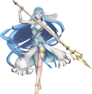 Azura as she appears in Fire Emblem Warriors.