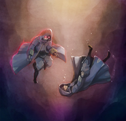 Artwork showing the Avatar's fate.