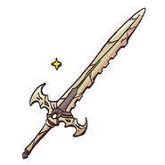 Artwork of the Sword of the Creator from Meet the Heroes
