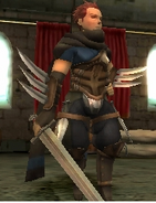 Gregor's battle model as an Assassin in Awakening.