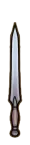 In-game model of the Iron Sword from Heroes.