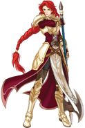 Official artwork of Titania from Radiant Dawn