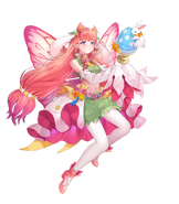 Artwork of Spring Mirabilis from Fire Emblem Heroes by Sakura Shiori.